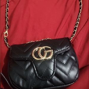 Black fashion purse